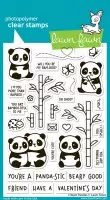 I Heart Pandas - Clear Stamps - Lawn Fawn