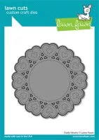 Doily Hearts Dies Lawn Fawn