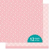 Bitsy Blooms - Primrose - Designpapier - 12"x12" - Lawn Fawn