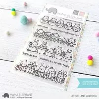 Little Line Agenda - Stamp & Die Bundle - Mama Elephant