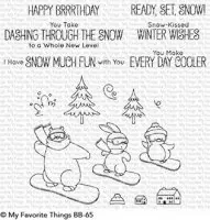 Ready, Set, Snow - Clear Stamps