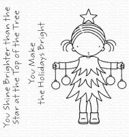 Bright Holidays - Pure Innocence - Clear Stamps - My Favorite Things