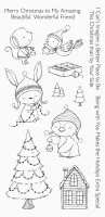 Merry Wishes - Clear Stamps - MFT