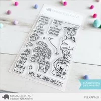 Peekapals - Clear Stamps - Mama Elephant