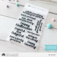 Be Scary Clear Stamps Mama Elephant