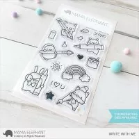 Write with Me Clear Stamps Mama Elephant