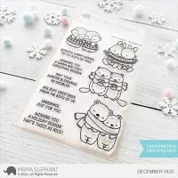 December Duo - Clear Stamps - Mama Elephant