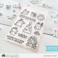 Elephant Cheer Clear Stamps Mama Elephant