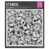 Spring Floral - Stencil - Hero Arts