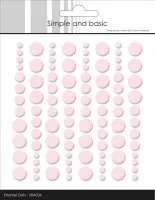 Light Pink - Enamel Dots - Simple and Basic