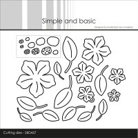 Simple and Basic Flowers and Leaves #2 dies