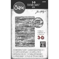 Tim Holtz 3-D Embossing Folder - Mini Lumber - Sizzix