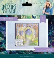 Into the Woods Fairy Glade Embossing Folder crafters companion