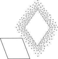 Confetti Diamond - Stencil - WOW