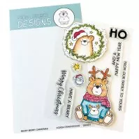 Beary Merry Christmas - Clear Stamps - Gerda Steiner Designs