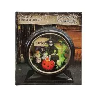 Halloween Curio Clock Black - Idea-ology - Tim Holtz