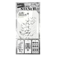 Tim Holtz Mini Stencil Set 61 Stampers Anomymous