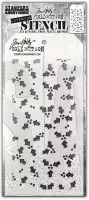 Tim Holtz Tiny Holly Layering Stencil Stampers Anonymous