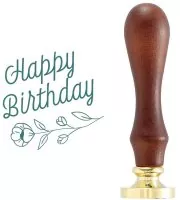 Wax Seal Stamp - Sweet Happy Birthday - Spellbinders