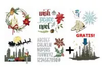 Exclusive Bundle Tim Holtz Vault Christmas Collection