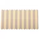 Strap to close Bags - Beige Stripes - Rayher