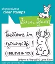 Believe in Yourself - Clear Stamps