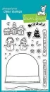 Ready, Set, Snow - Clear Stamps - Lawn Fawn - 2nd Choice