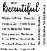 Hello, Beautiful - Clear Stamps - MFT