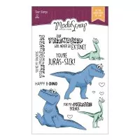 Dino Land 1 - Clear Stamps - ModaScrap