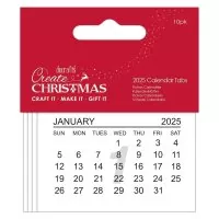 Calendar Tabs 2025 - Docrafts