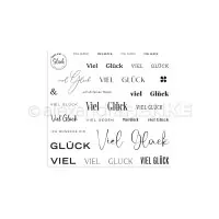 Viel Glück - Clear Stamps - Alexandra Renke